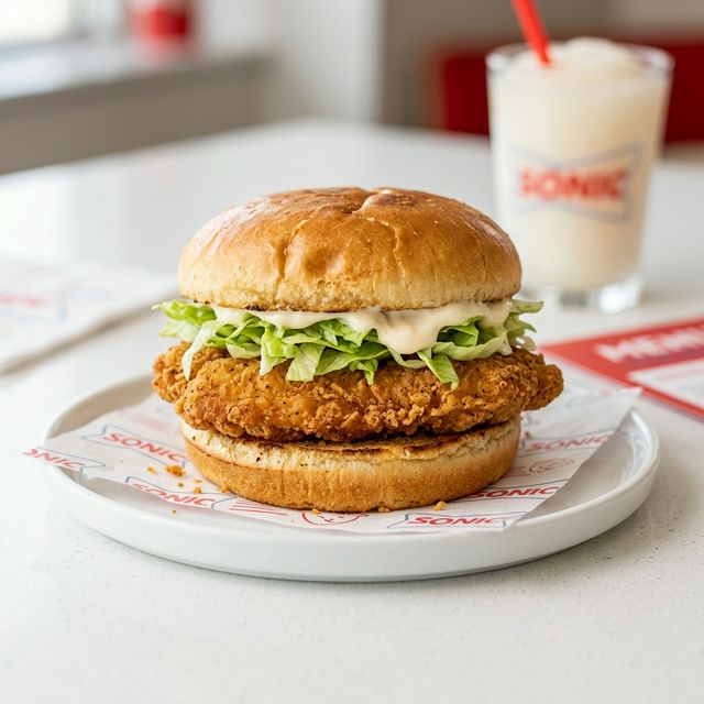 JR. CHICKEN SANDWICH