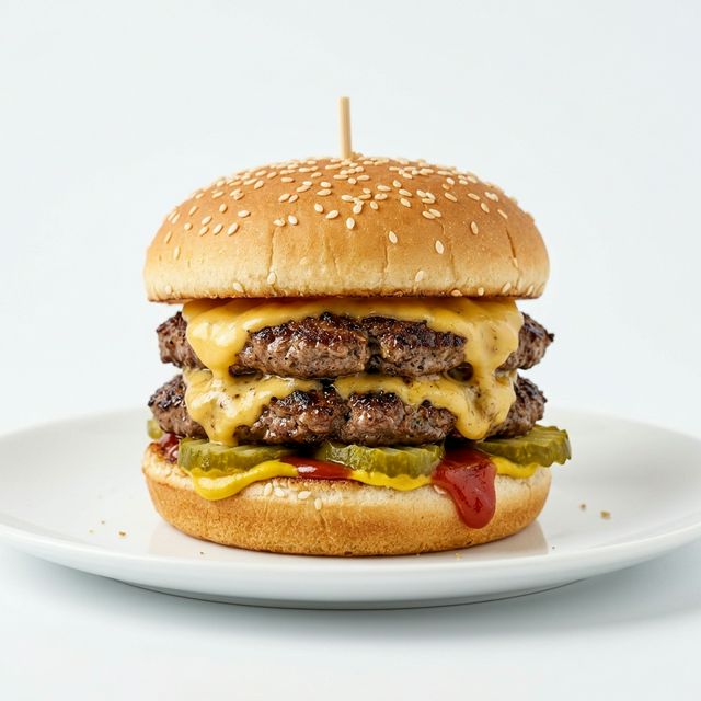 JR. DOUBLE CHEESEBURGER